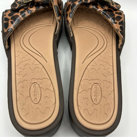 NWOT Size 9 Dr. Scholls Leopard Print Sandals - Picture 4 of 9